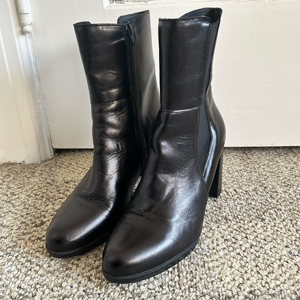 Leather Ankle Boots